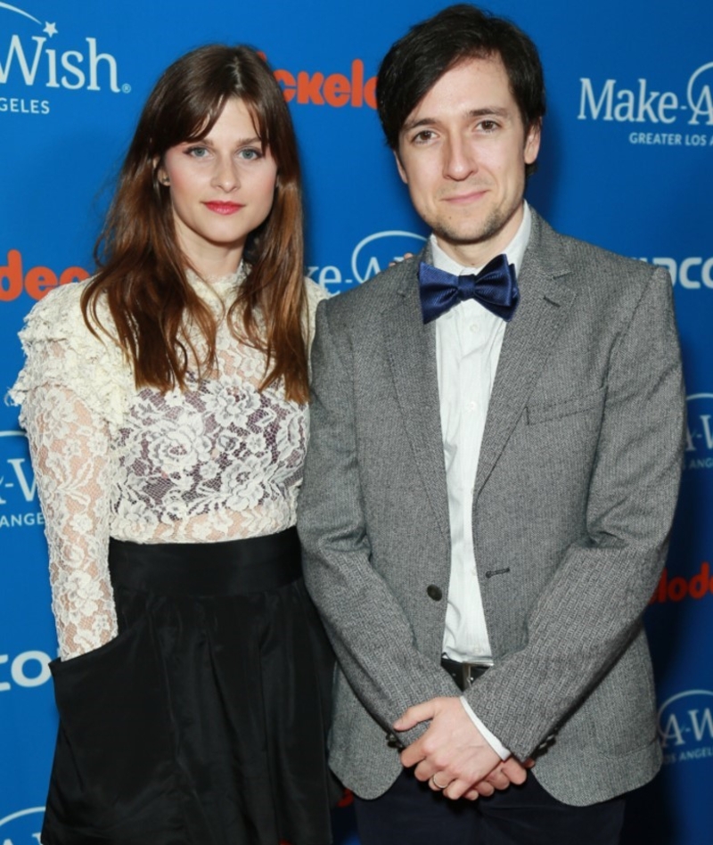 Josh Brener and Meghan Falcone | Getty Images Photo by Leon Bennett