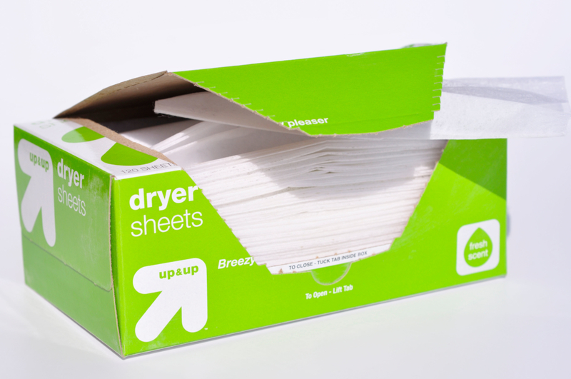 Dryer Sheets Help Keep a Fresh Aroma | Alamy Stock Photo