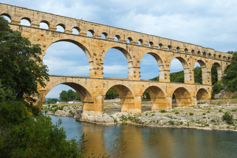 Pont du Gard, France | Alamy Stock Photo by Michel & Gabrielle Therin-Weise 
