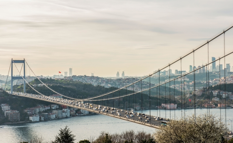 Bosphorus Bridge, Istanbul, Turkey | Alamy Stock Photo by RESUL MUSLU 