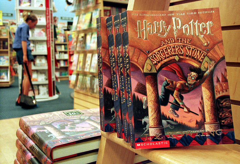 First Edition of ‘Harry Potter and the Sorcerer’s Stone | Getty Images Photo by Alex Wong