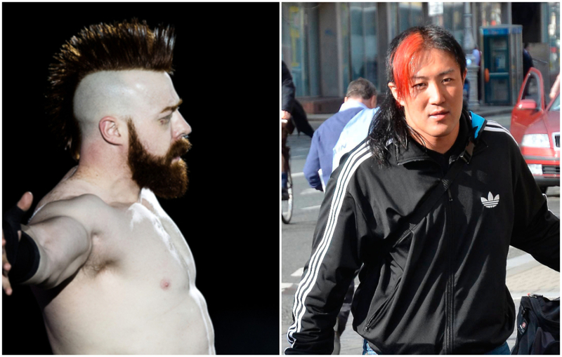 Sheamus vs. Yoshi Tatsu | Getty Images Photo by Lukas Schulze/Bongarts & Alamy Stock Photo by WENN Rights Ltd 