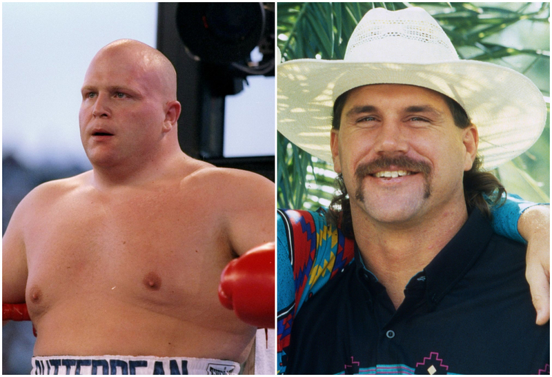 Butterbean vs. Bart Gunn | Getty Images Photo by Stephen Dunn & Alamy Stock Photo by United Archives GmbH/Hartwig Valdmanis