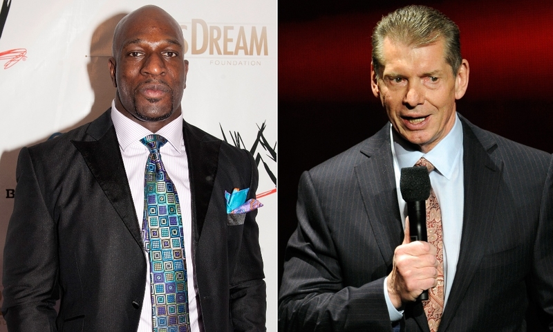 Titus O’Neil vs. Vince McMahon | Getty Images Photo by Erika Goldring & Ethan Miller