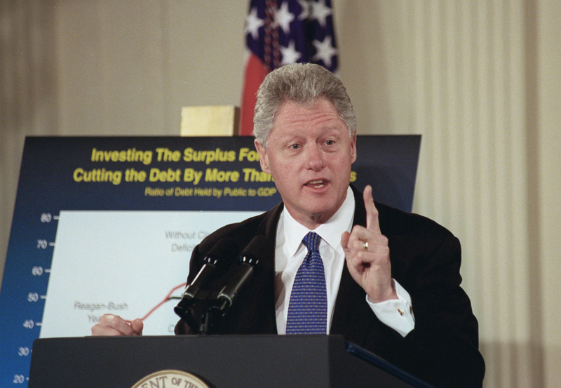 159 – Bill Clinton | Getty Images Photo by Douglas Graham/Congressional Quarterly