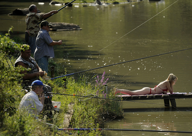 A Different Kind of Fishing | Getty Images Photo by MIKHAIL MORDASOV/AFP
