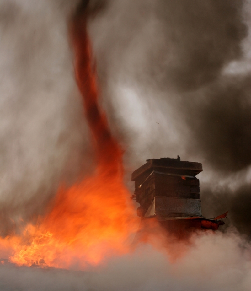 A Fire Devil. Don’t Be Afraid, Be Terrified | Alamy Stock Photo by Nancy G Fire Photography, Nancy Greifenhagen