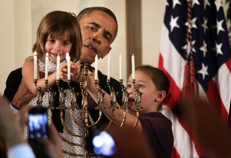 The Annual Hanukkah Party | Getty Images Photo by Alex Wong
