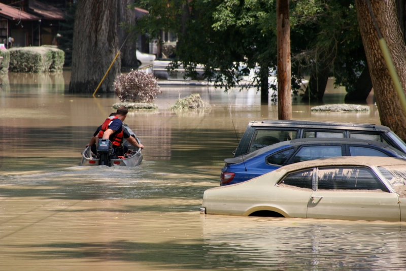 Rising Water Levels Mean a Flood Is Coming | Shutterstock