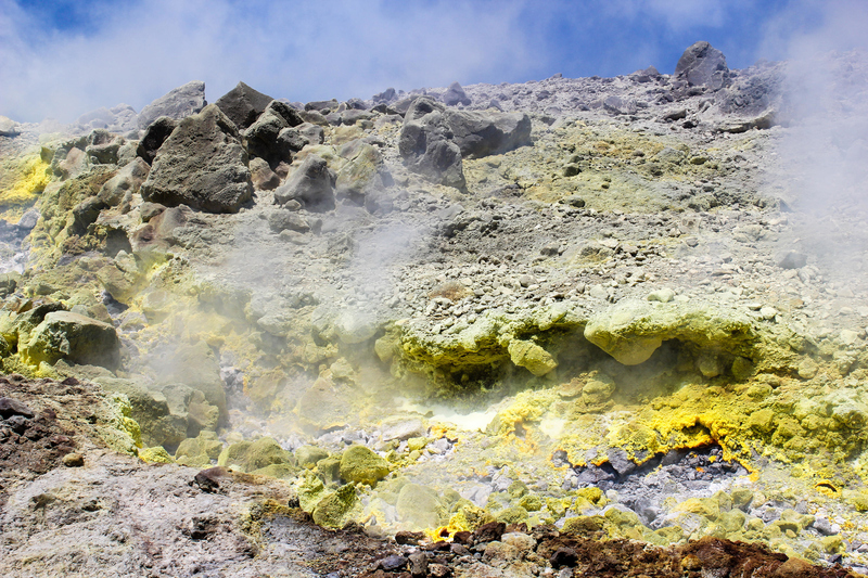 Smelling Rotten Eggs Near a Volcano? | Alamy Stock Photo by Little Adventures