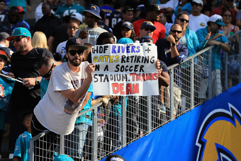 Endless Humiliation for the Los Angeles Chargers | Getty Images Photo by Sean M. Haffey