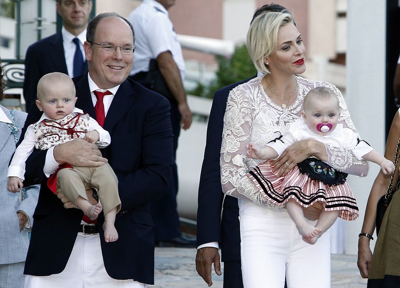 Prince Jacques and Princess Gabriella | Getty Images Photo by ERIC GAILLARD/AFP
