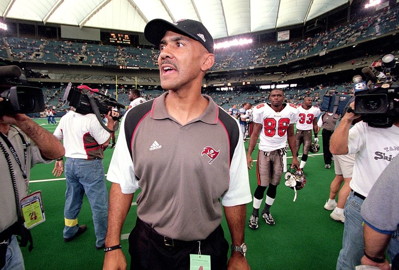 Tom Dungy – NBC | Getty Images Photo by Tom Pidgeon/Allsport