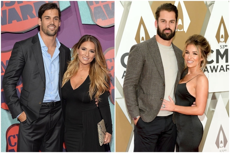 Eric Decker – Jessie James | Getty Images Photo by Mike Coppola/WireImage & Jason Kempin
