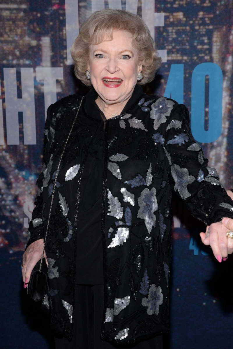 Betty White Was the Oldest Host Ever | Alamy Stock Photo