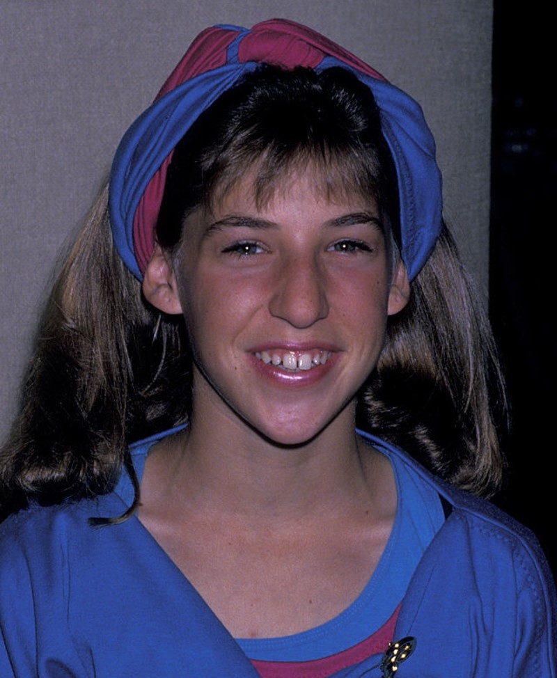Mayim Bialik – Then | Getty Images Photo by Ron Galella