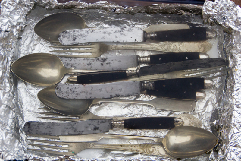 Polish Your Silverware With Aluminum Foil | Shutterstock