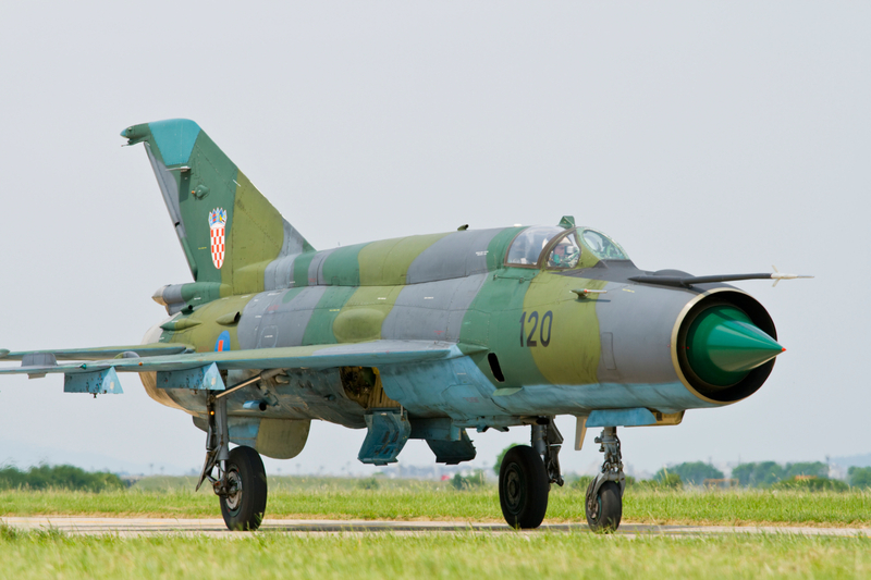 Mikoyan-Gurevich MiG-21 | Alamy Stock Photo by Emil Pozar