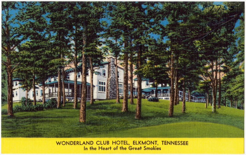 The Wonderland Hotel, Elkmont TN | Alamy Stock Photo by Archive PL