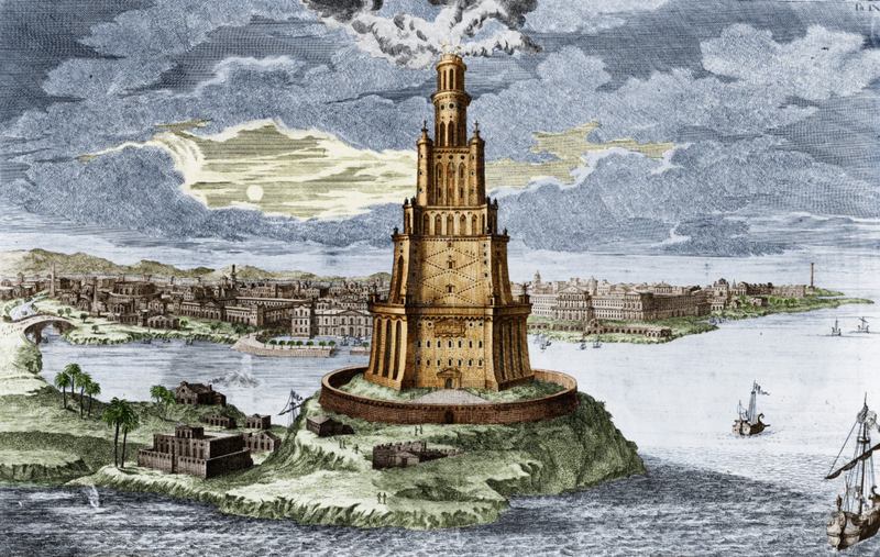 The Lighthouse of Alexandria | Alamy Stock Photo by Photo Researchers/Science History Images 