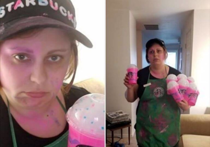Starbucks Employees Fight the Unicorn Frappuccino | Reddit.com/nite_