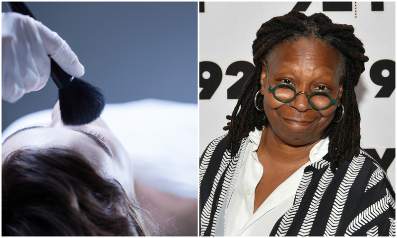 Whoopi Goldberg: Beauty Mortician | Shutterstock & Getty Images Photo by Dia Dipasupil