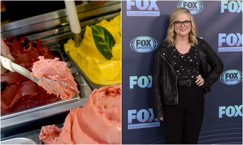 Amy Poehler: Ice Cream Scooper | Shutterstock & Getty Images Photo by Taylor Hill/FilmMagic