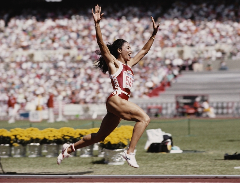 Florence Griffith-Joyner The Sprinter | Getty Images Photo by Russell Cheyne