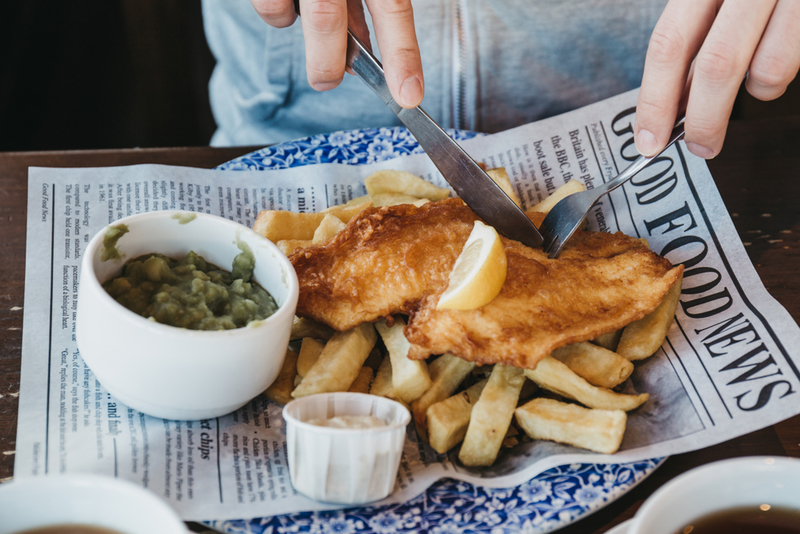 Fish and chips, UK | Shutterstock