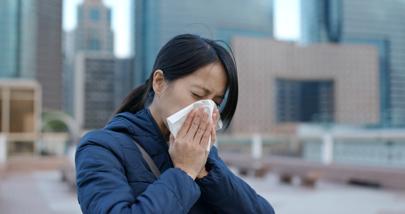 Blowing Your Nose in Public | Shutterstock