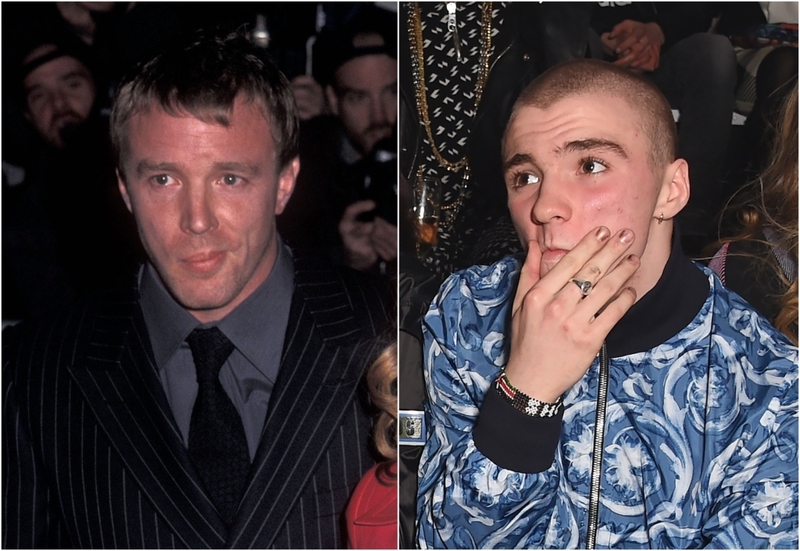 Guy Ritchie (20s) & Rocco Ritchie (20s) | Getty Images Photo by Ron Galella & David M. Benett/Dave Benett