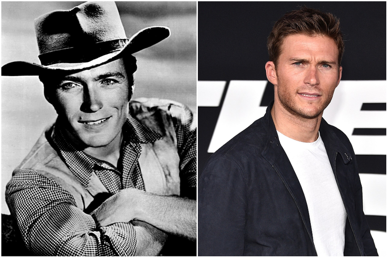 Clint Eastwood (28) & Scott Eastwood (28) | Alamy Stock Photo by Archive PL & Getty Images Photo by Kevin Mazur