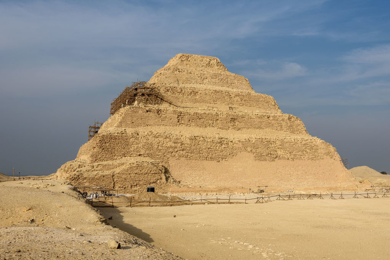 The Oldest Pyramid | Getty Images Photo by Stefan Lippmann/Oneworld Picture