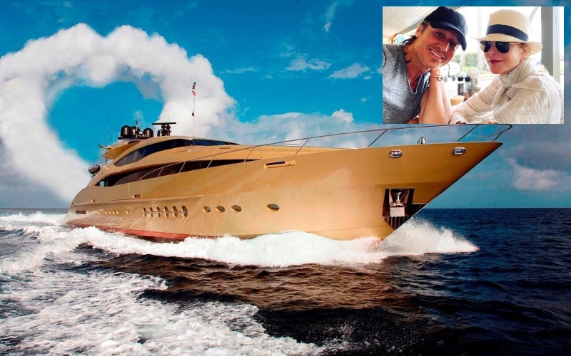 Hail Hokulani! The Yacht of Nicole Kidman And Keith Urban | Instagram/@palmerjohnson_yachts & @keithurban