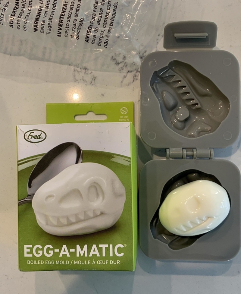 Egg-A-Matic Dinosaur Mold by Fred ($7) | Reddit.com/u/Sv182