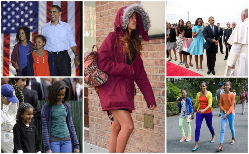 First Daughter Fashionistas: Style Trends from the Obama White House | Getty Images Photo by EMMANUEL DUNAND/AFP & Raymond Hall/GC Images & Alamy Stock Photo by Yuri Gripas/ABACAPRESS.COM & White House Photo & Kristoffer Tripplaar