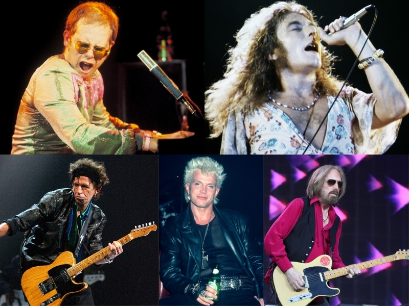 Your Favorite Rock Gods and Goddesses Throughout the Ages | Alamy Stock Photo