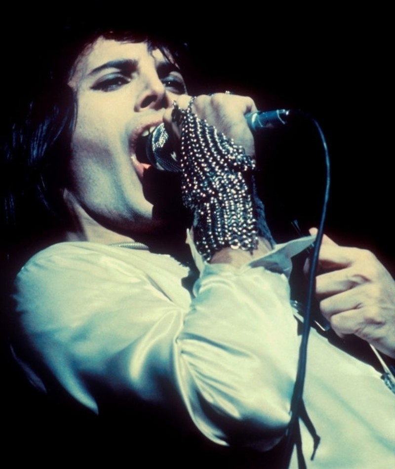 Freddie Mercury of Queen | Getty Images Photo by Michael Putland