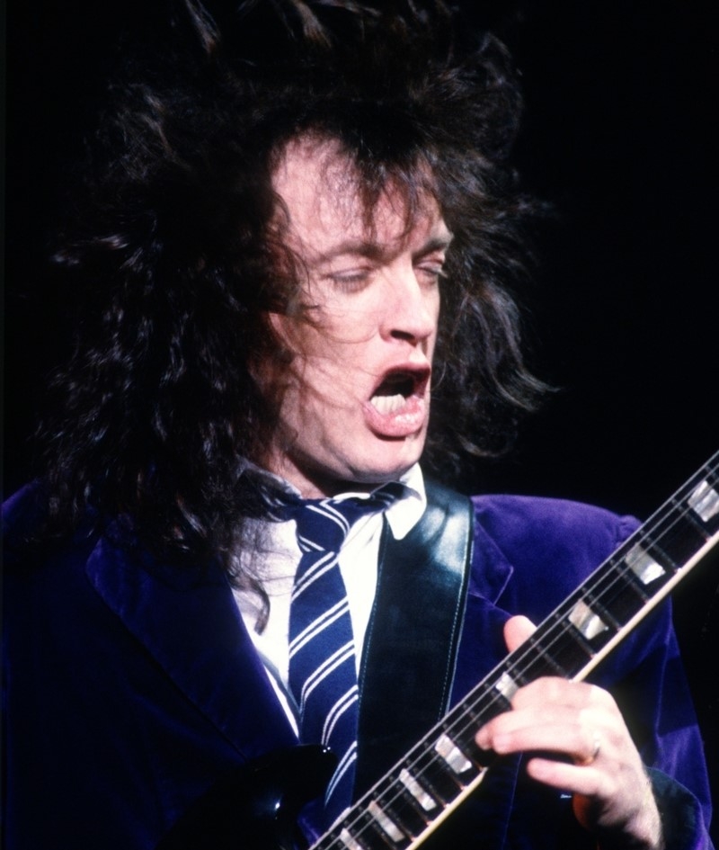 Angus Young of AC/DC | Getty Images Photo by Gie Knaeps