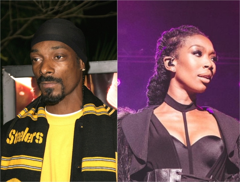 Snoop Dogg & Brandy | Alamy Stock Photo