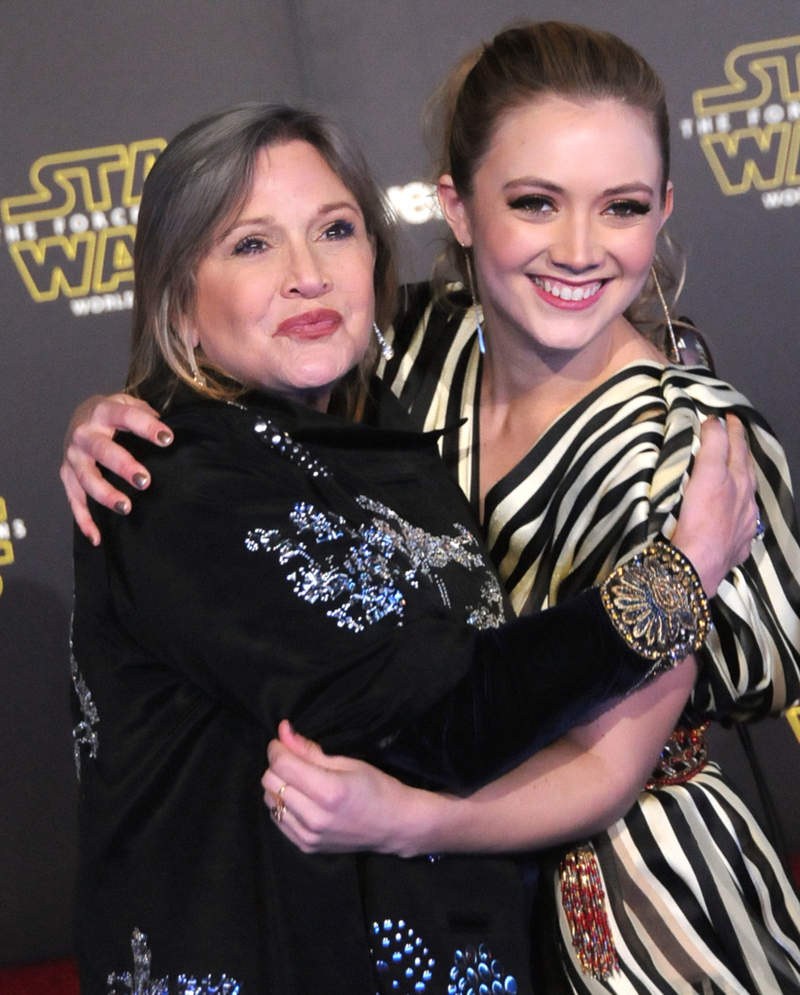 Carrie Fisher & Billie Lourd | Getty Images Photo By Barry King/Contributor