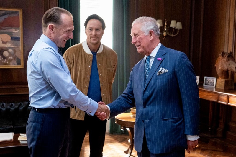 Ralph Fiennes & King Charles III | Getty Images Phorto By NIKLAS HALLE