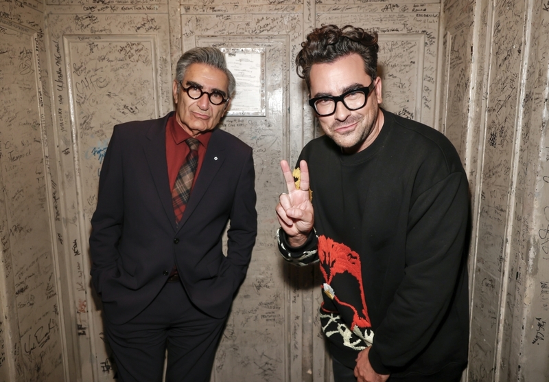Dan Levy & Eugene Levy | Getty Images Photo By Arturo Holmes/Staff
