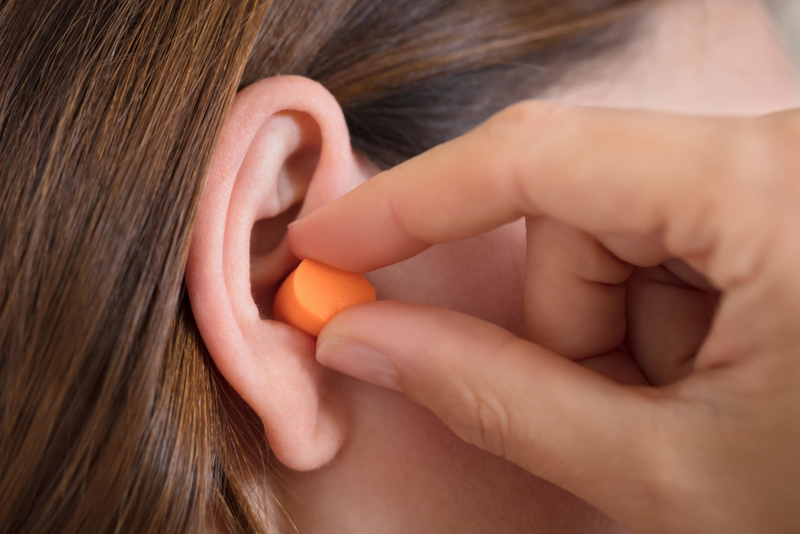 Quick and Easy Earplugs | Alamy Stock Photo by Andriy Popov 