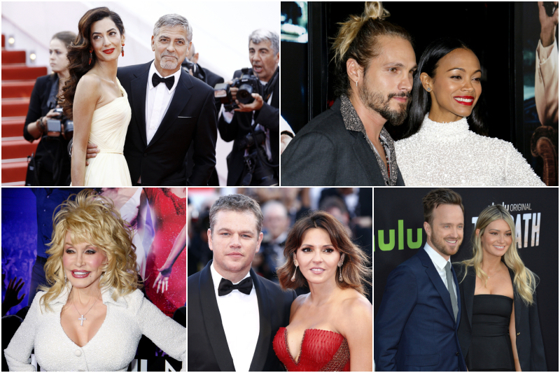 People Like You and Me! Celebrities Who Married Regular People | Andrea Raffin/Shutterstock & Tinseltown/Shutterstock & Andrea Raffin/Shutterstock & Featureflash Photo Agency/Shutterstock