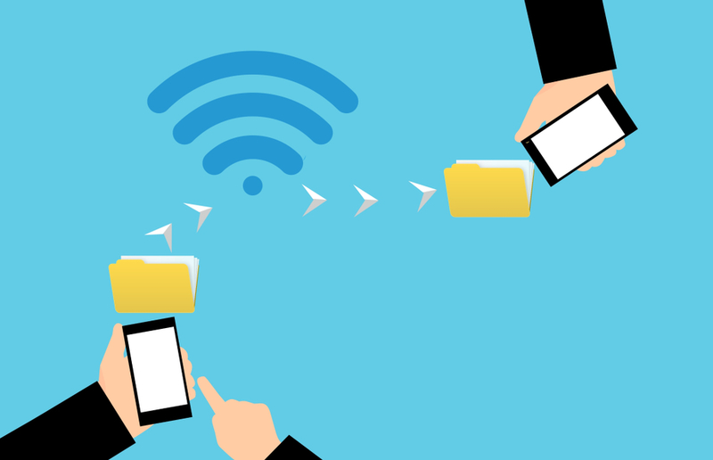 Transfer Files Through Wi-Fi | Shutterstock