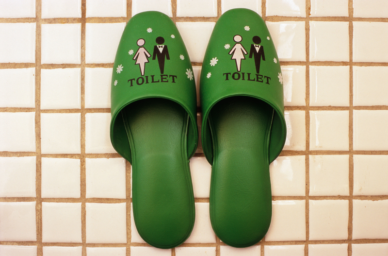 Slippers...for the Toilet | Alamy Stock Photo by Kasia Nowak