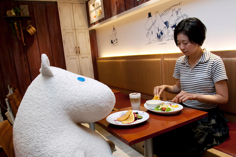 Moomin Cafe | Alamy Stock Photo by Rodrigo Reyes Marin/AFLO/Alamy Live News/Nippon News