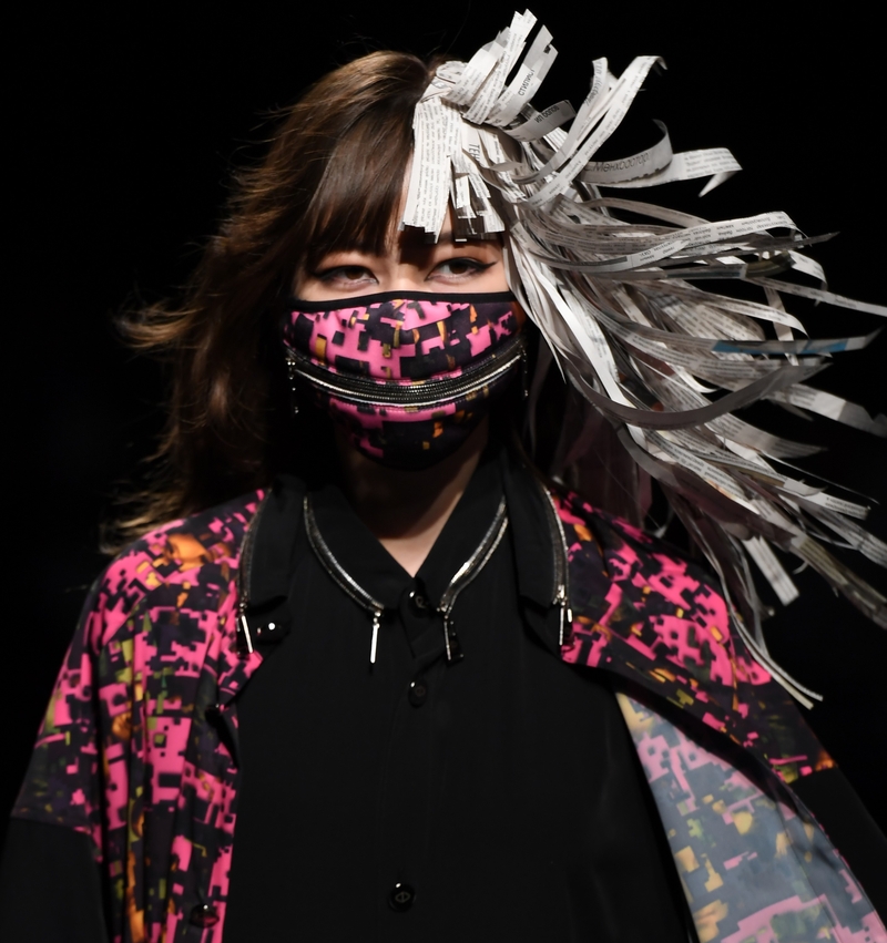 Designer Face Masks | Getty Images Photo by TOSHIFUMI KITAMURA/AFP