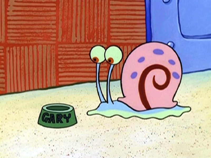 Gary from “Spongebob Squarepants” | Alamy Stock Photo